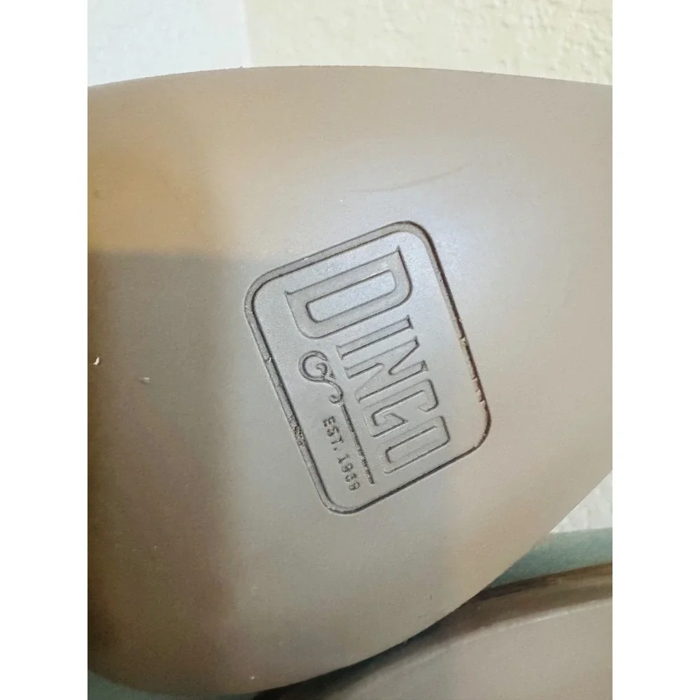 Dingo Womens Classy N' Sassy Snip Toe Leather Ankle Boots, Size 9 Denim Blue NWT - Picture 9 of 15